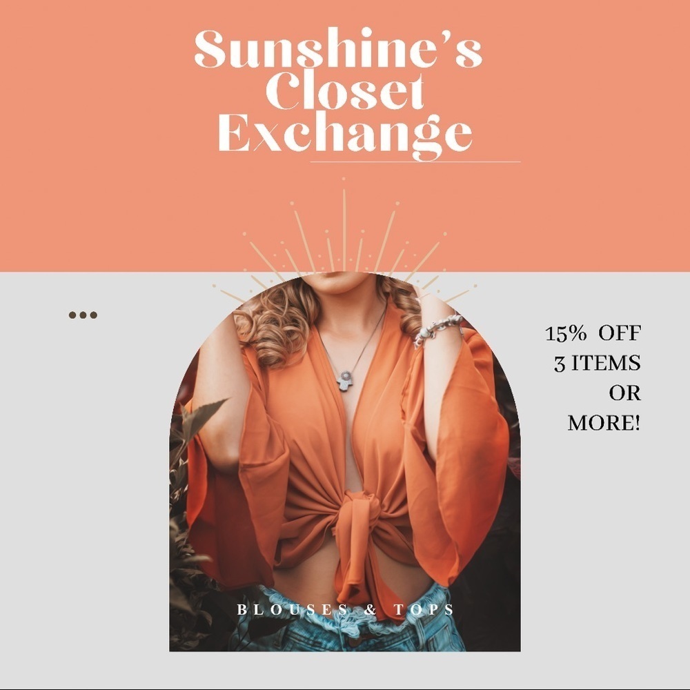 Tops, blouses, tanks & tees